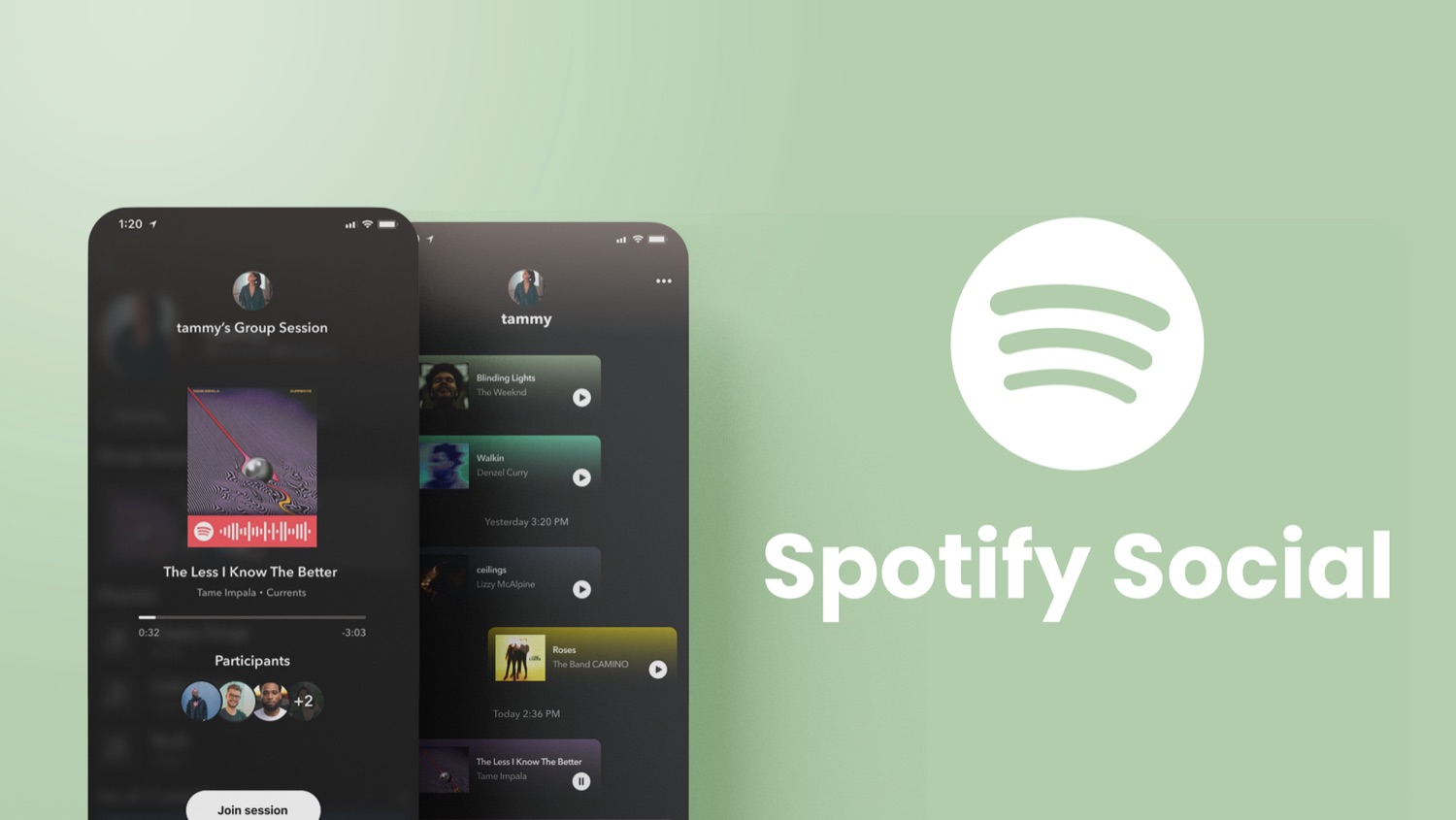 Spotify Social, reimagining Spotify's social experience