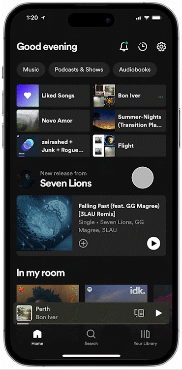 Social notifications demo